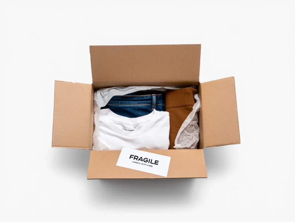 Paczka z ubraniami 1